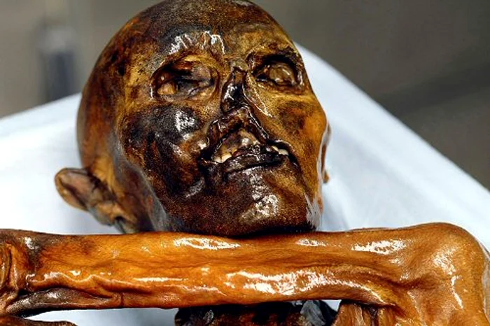 Ötzi visse 5.000 anni fa Foto: archivio Click! 