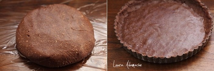 Torta quaresimale con preparazione dell'impasto della marmellata di mirtilli