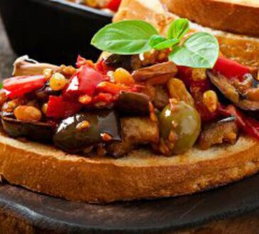 Caponata alla Siciliana - ghiveci de legume sicilian