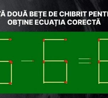 La tua mente funziona? Muovi due fiammiferi per trovare la soluzione corretta. Solo i geni riescono