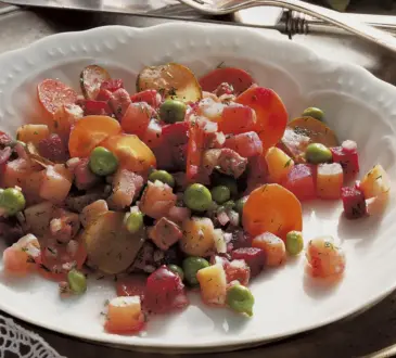 Questa vinaigrette veniva servita alla tavola reale: una ricetta del XVIII secolo