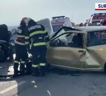 Violento incidente tra due auto nella contea di Suceava. Sul posto sono state inviate quattro ambulanze