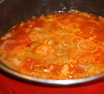 Zuppa di crema di verdure