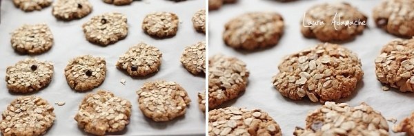 Biscotti d'avena in padella