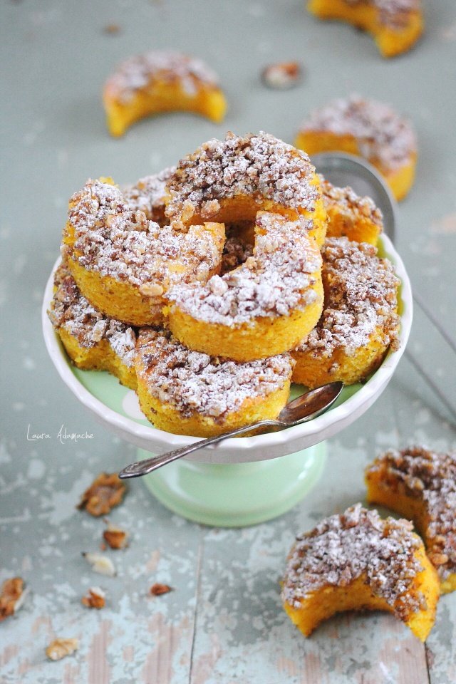 Torta quaresimale con dettaglio di zucca