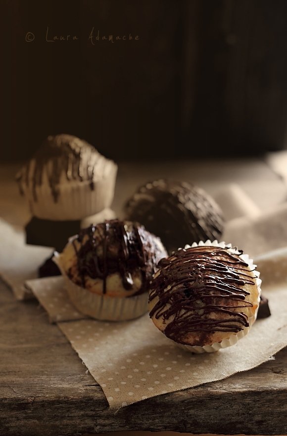 Muffin Digiuno con Vaniglia e Cacao