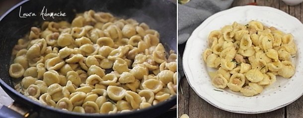 Orecchiette con crema di ceci Sun Food