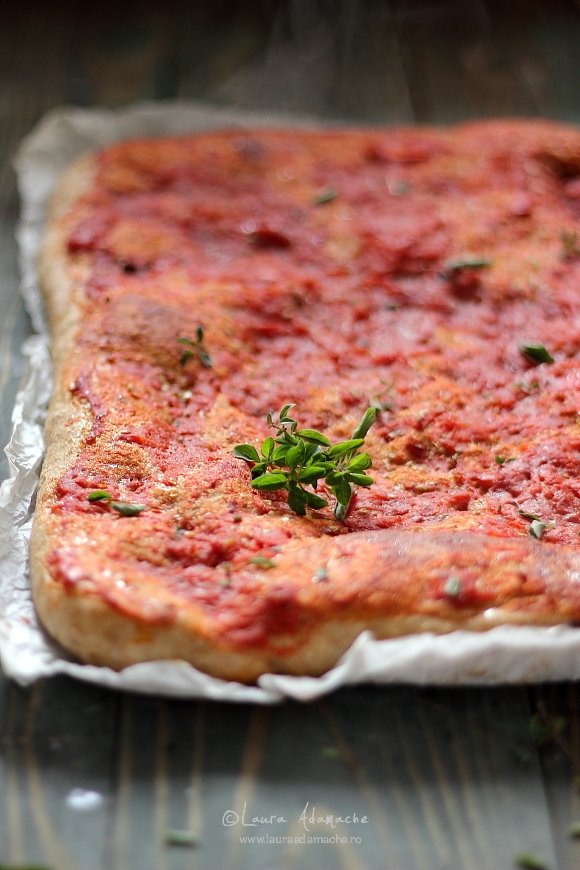 Pizza con farina integrale