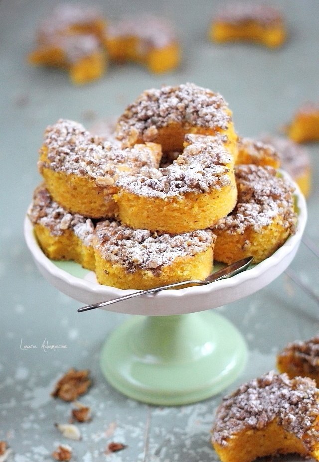 Torta quaresimale con dettaglio di zucca