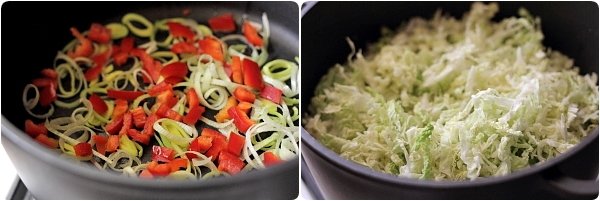 Cavolo dolce quaresimale - preparazione di cavoli, verdure