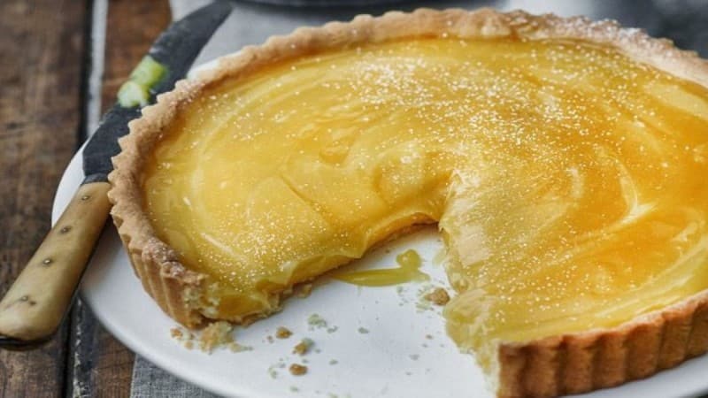 Crostata al limone con soli 5 ingredienti